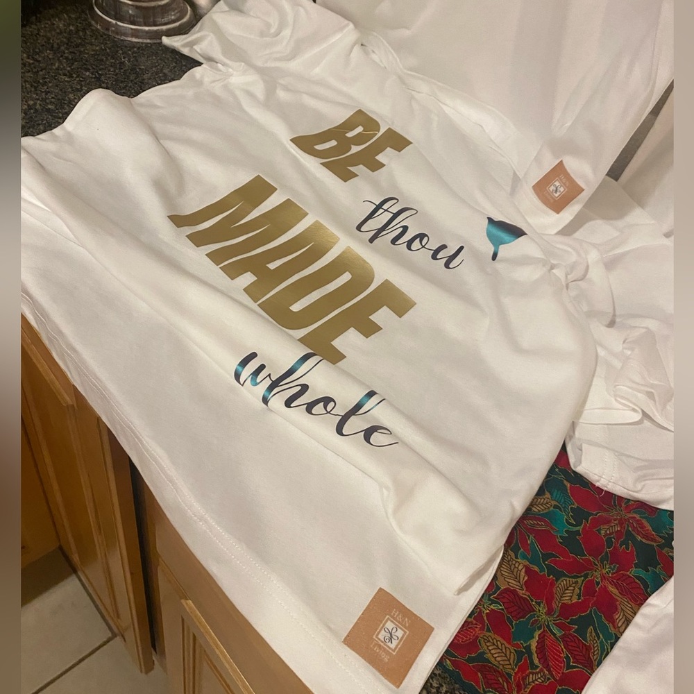 “Be Thou Made Whole Soft Tees - Picture 5 of 14